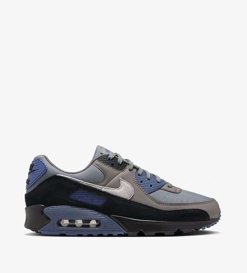 Nike Nike Air Max 90 Erkek Gri/lacivert Spor Ayakkabı model görseli