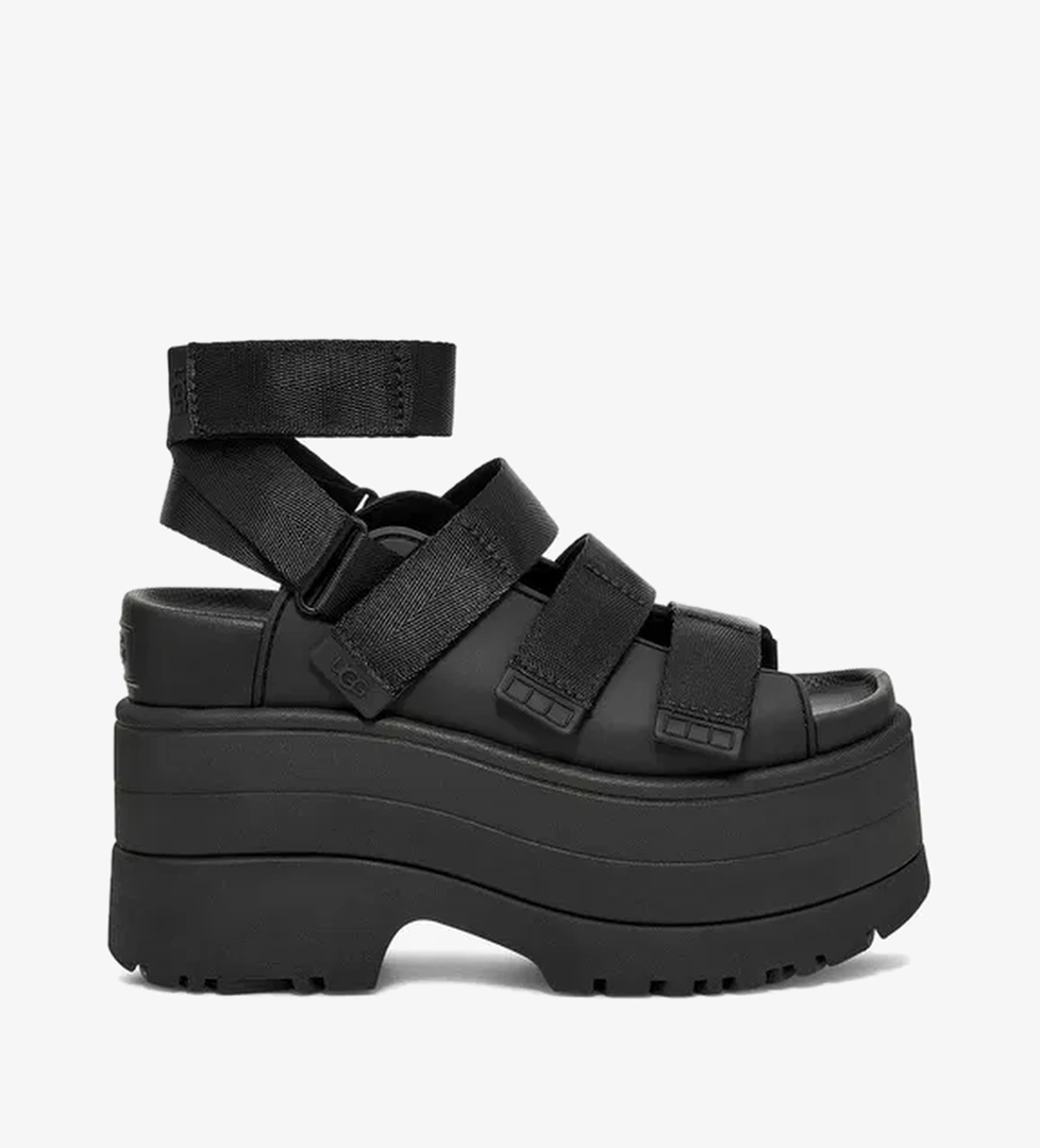 Ugg UGG Goldenrise Kadın Siyah Sandalet Sandalet & Terlik | Occasion Siyah - 1. görsel