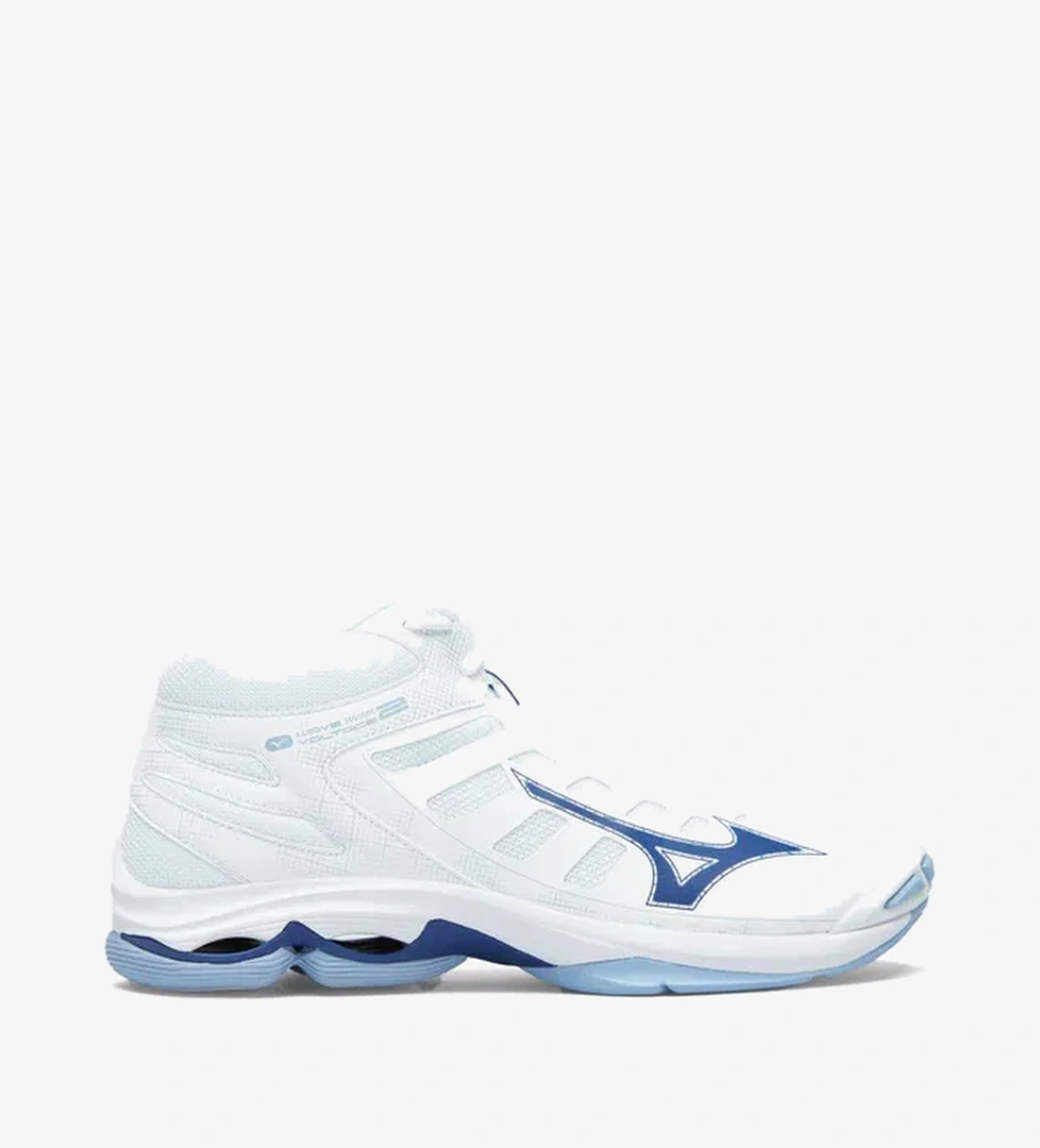 Mizuno Wave Voltage 2 Mid Erkek Beyaz Voleybol Ayakkabısı - Görsel 1