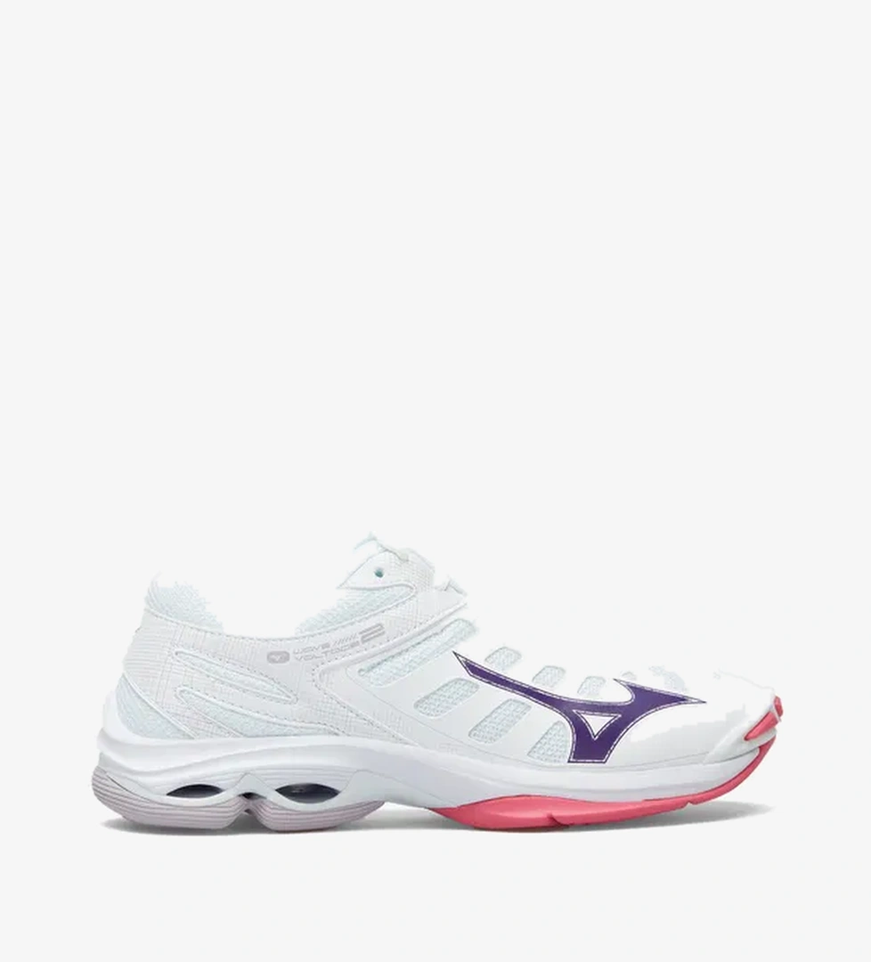 Mizuno Wave Voltage 2 Kadın Beyaz Voleybol Ayakkabısı - Görsel 1