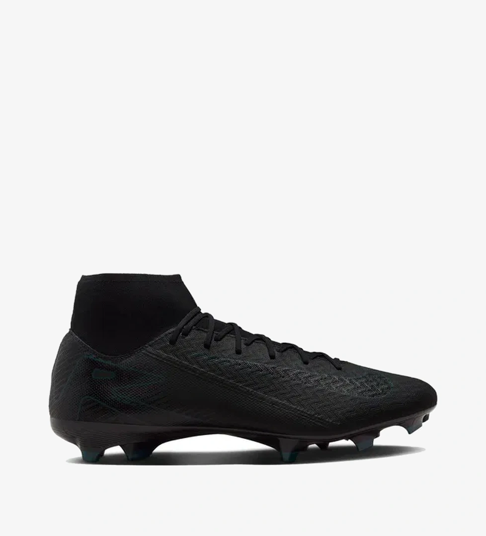 Nike Mercurial Zoom Superfly 10 Acad Fg/Mg Erkek Siyah Çim Saha Kramponu - Görsel 1
