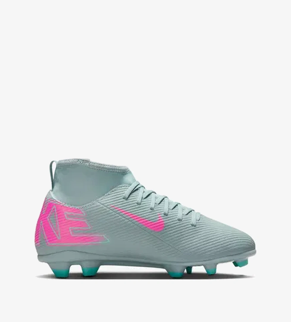 Nike Jr. Mercurial Superfly 10 Club Çocuk Yeşil Çim Saha Kramponu - Görsel 1