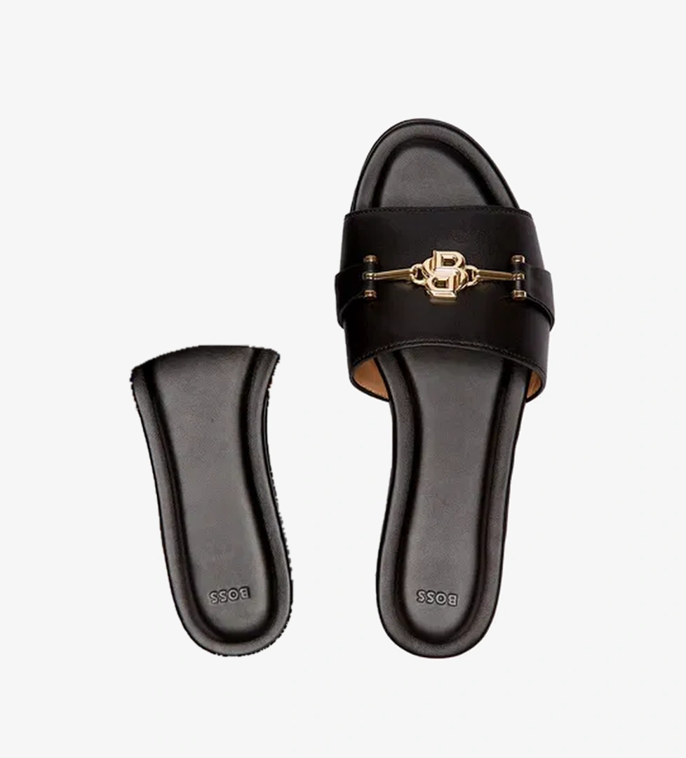 Boss Emberlyn Slid10 Kadın Siyah Terlik