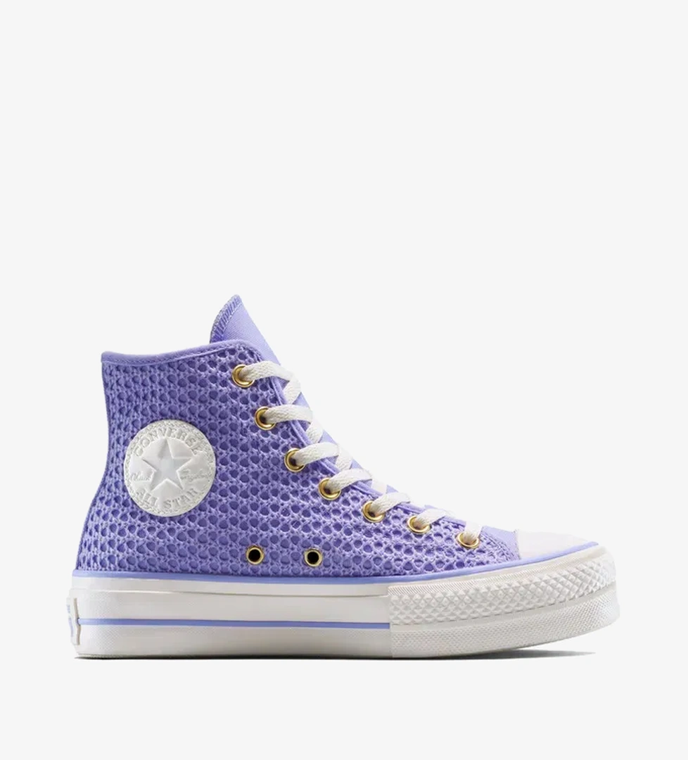 Converse Chuck Taylor All Star Knit Kadın Mor Sneaker