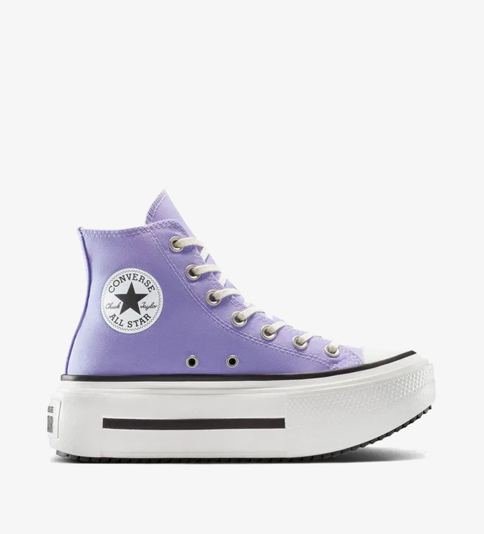 Converse Chuck Taylor All Star Lift Double Stack Unisex Mor Sneaker