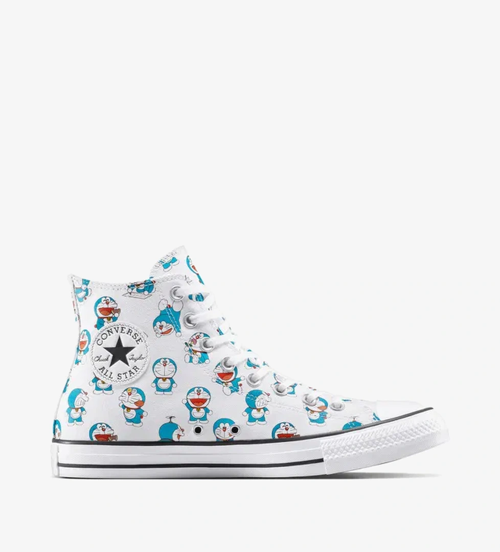 Converse x Doraemon Unisex Beyaz Chuck Taylor All Star Sneaker - Görsel 1