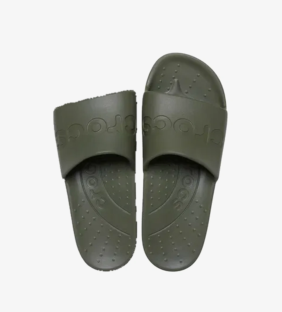 Crocs Slide Erkek Haki Terlik