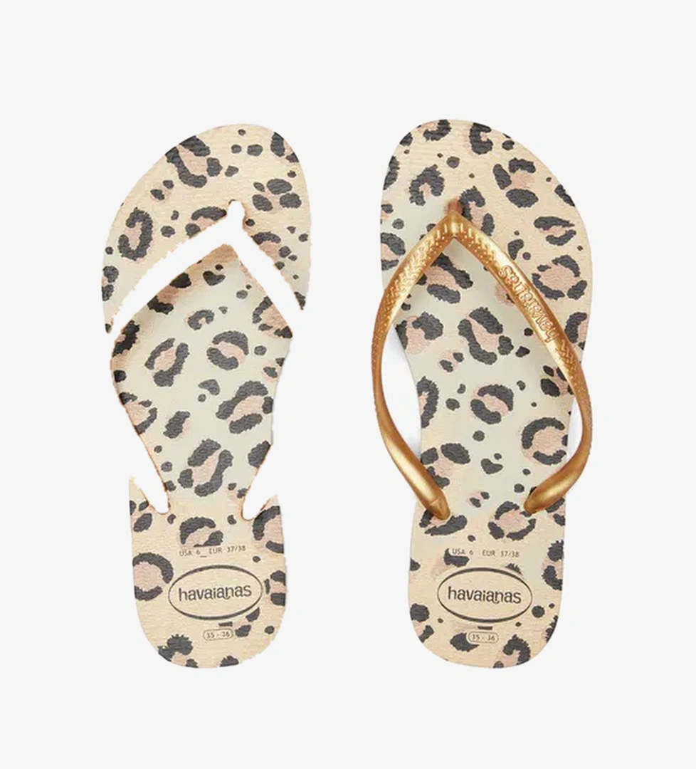 Havaianas Slim Unisex Kahverengi Terlik