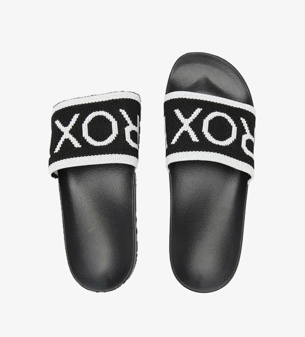 Roxy Roxy Slippy Knit Kadın Siyah Terlik model görseli