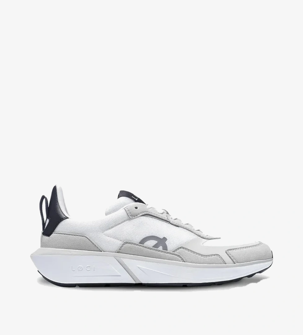 Loci Flo Unisex Beyaz/Gri Spor Ayakkabı