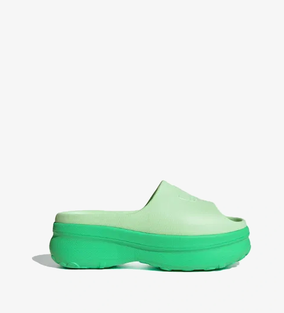 adidas Adıfom Stan Slıde W Kadın Yeşil Sandalet - Görsel 1
