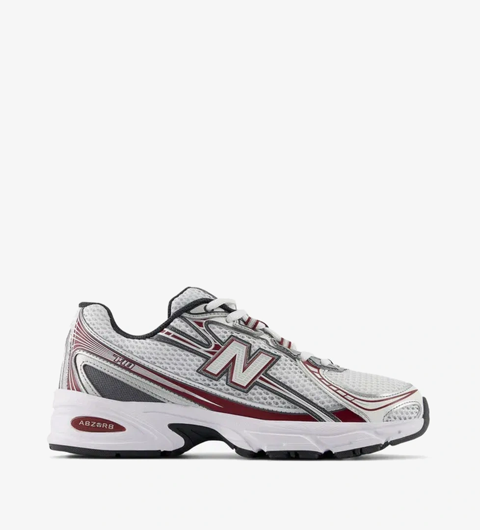 New Balance 740 Kadın Beyaz Spor Ayakkabı - Görsel 1