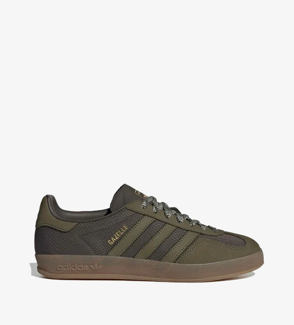 adidas Gazelle Indoor Erkek Yeşil Spor Ayakkabı