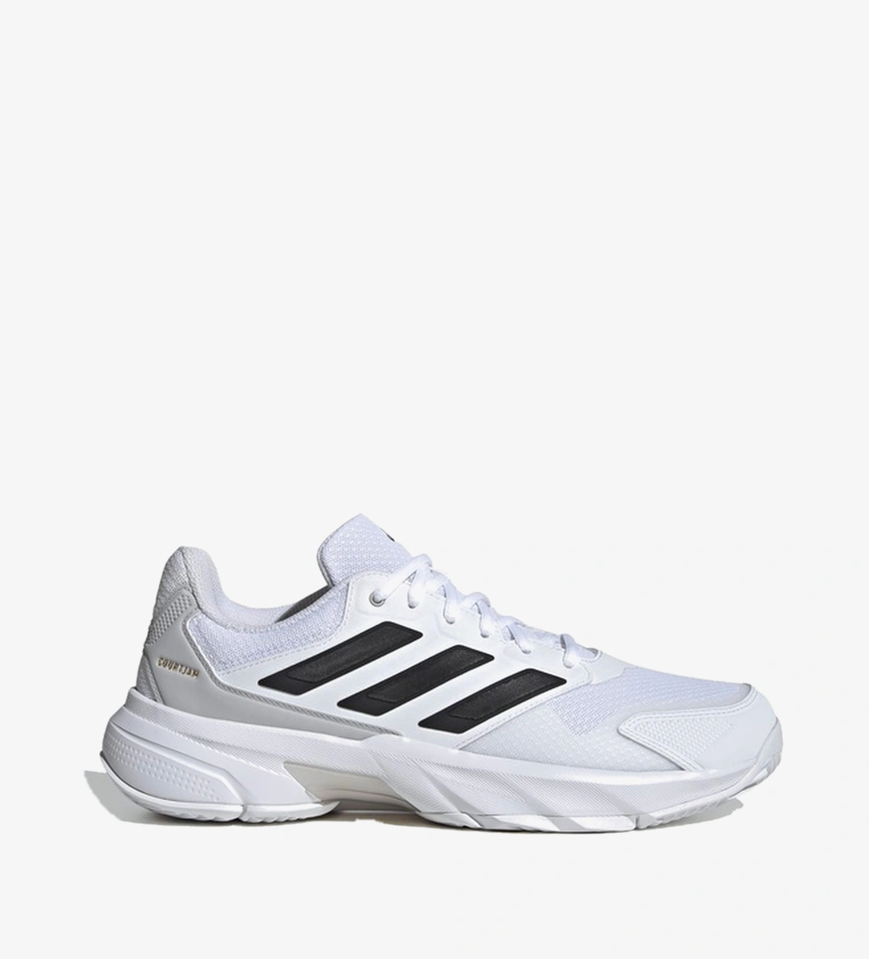 adidas Courtjam Control 3 Erkek Beyaz Tenis Ayakkabısı