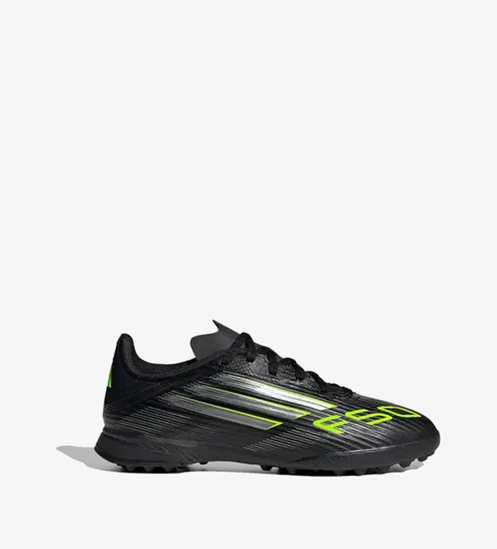 adidas F50 League Çocuk Siyah Halı Saha Kramponu - Görsel 1