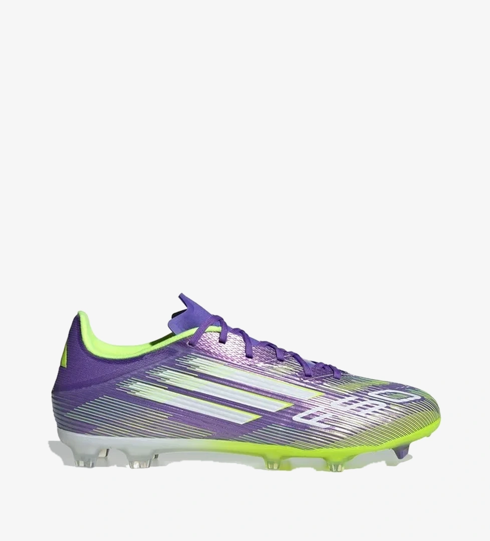 adidas F50 League Firm-Multi Ground Erkek Mor Çim Saha Kramponu