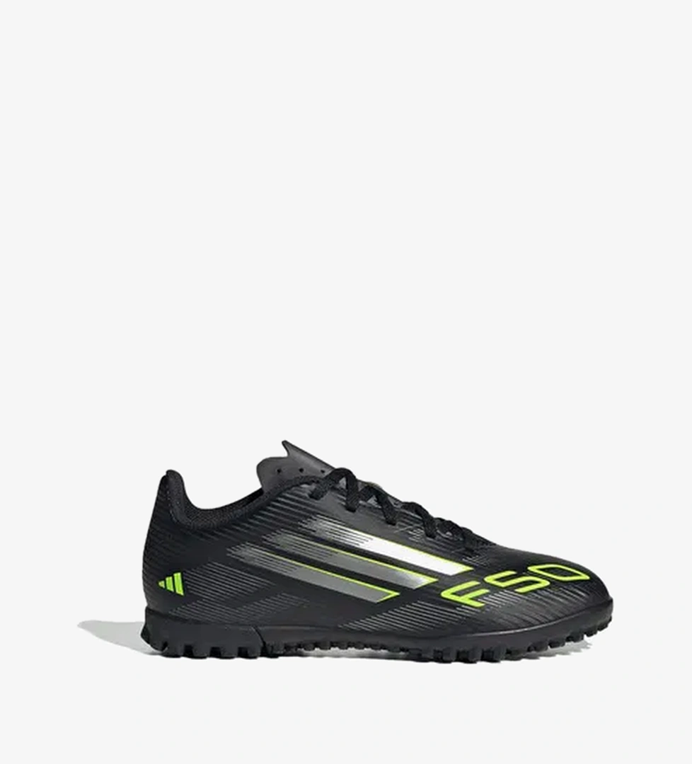 adidas F50 Club Çocuk Siyah Halı Saha Kramponu - Görsel 1