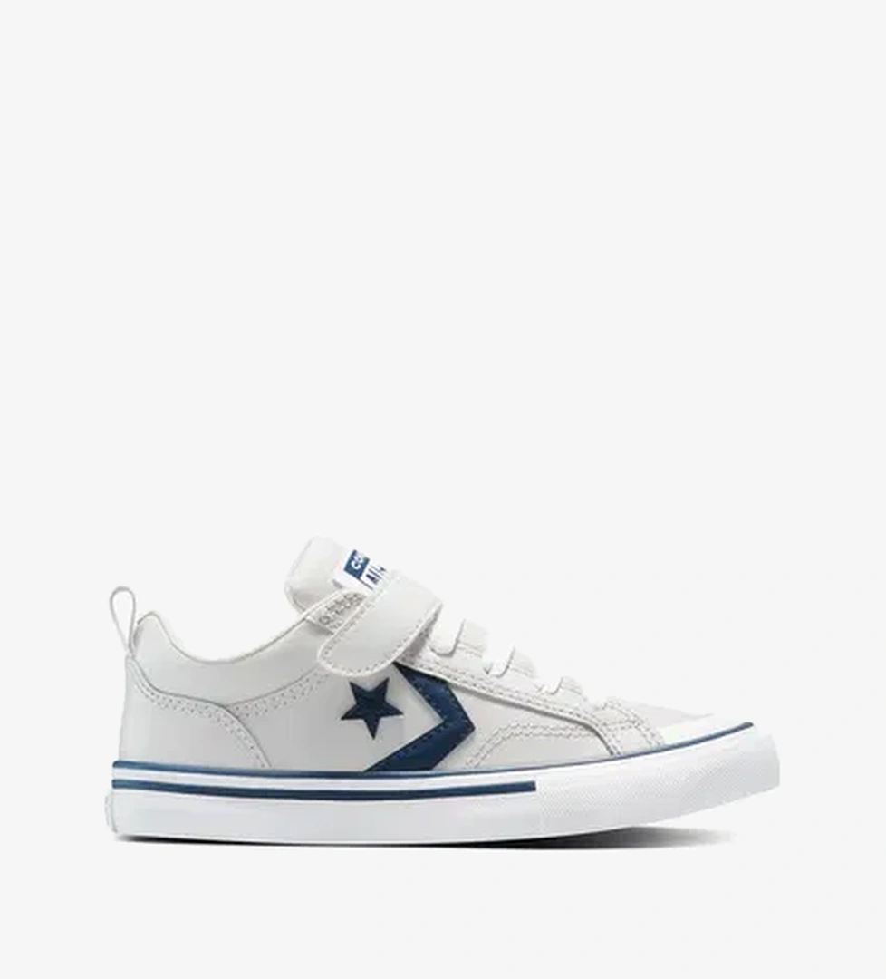 Converse Pro Blaze Strap Leather Easy On Çocuk Gri Sneaker