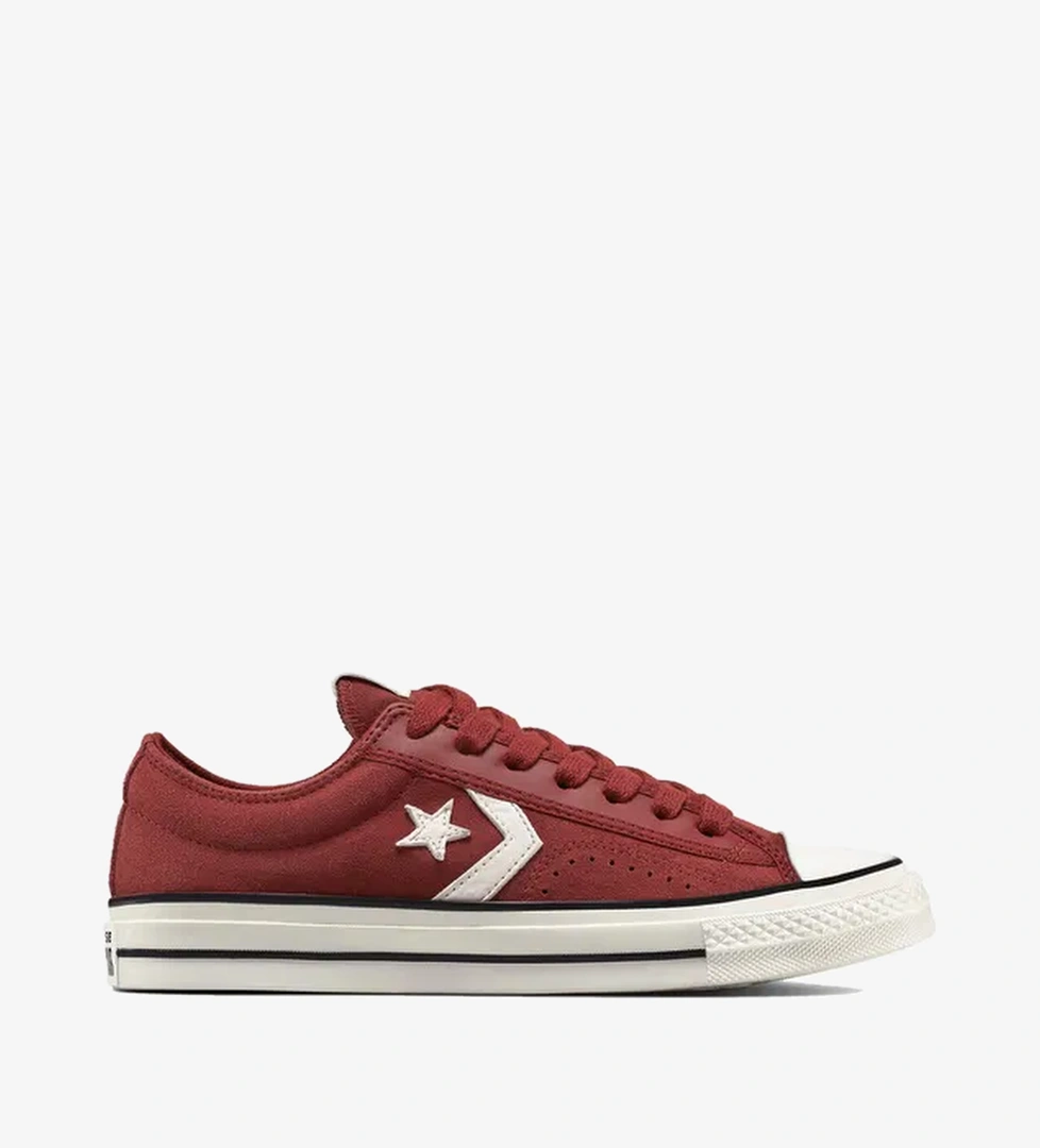 Converse Converse Star Player 76 Suede Unisex Bordo Sneaker model görseli