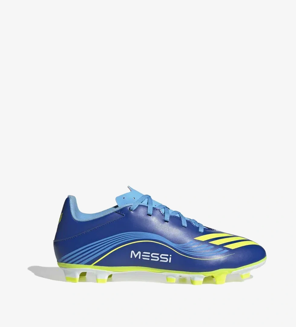 Adidas adidas F50 Messi Club Firm-Multi Ground Erkek Mavi Çim Saha Kramponu model görseli