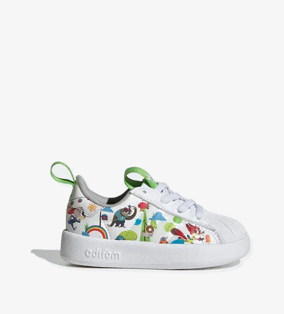 adidas Disney Zootopia Adifom Superstars 360 Beyaz Çocuk Ayakkabı