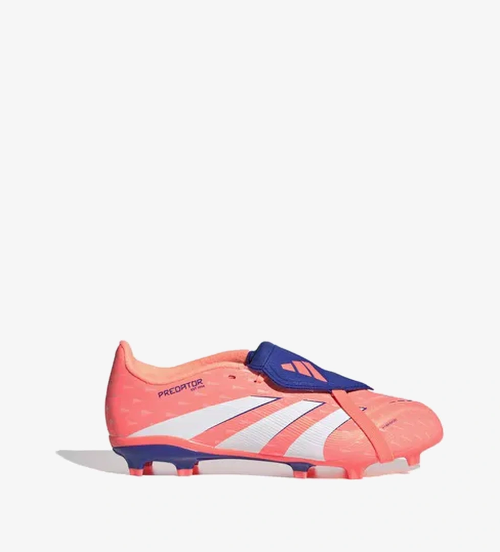 adidas Predator League Fold Over Tongue Firm-Multi Ground Çocuk Turuncu Çim Saha Kramponu - Görsel 1