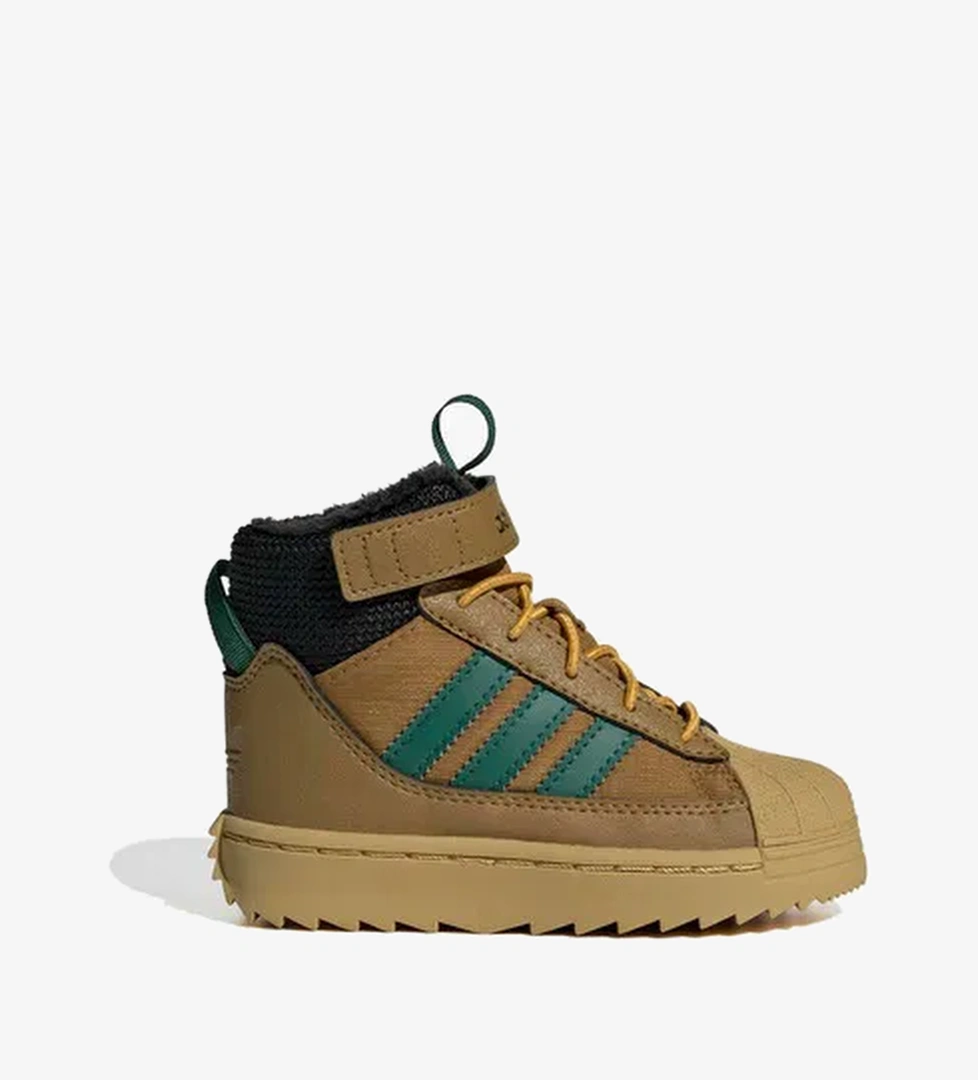 adidas Superstar Winter Trek Çocuk Kahverengi Ayakkabı - Görsel 1