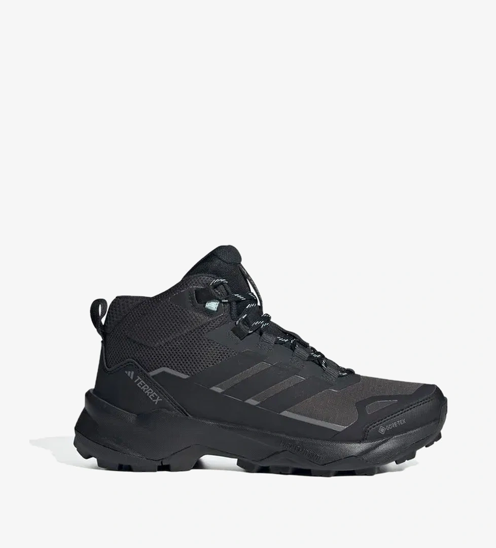 adidas Terrex Skychaser Ax5 Mid Gore-Tex Kadın Gri Yürüyüş Ayakkabısı - Görsel 1