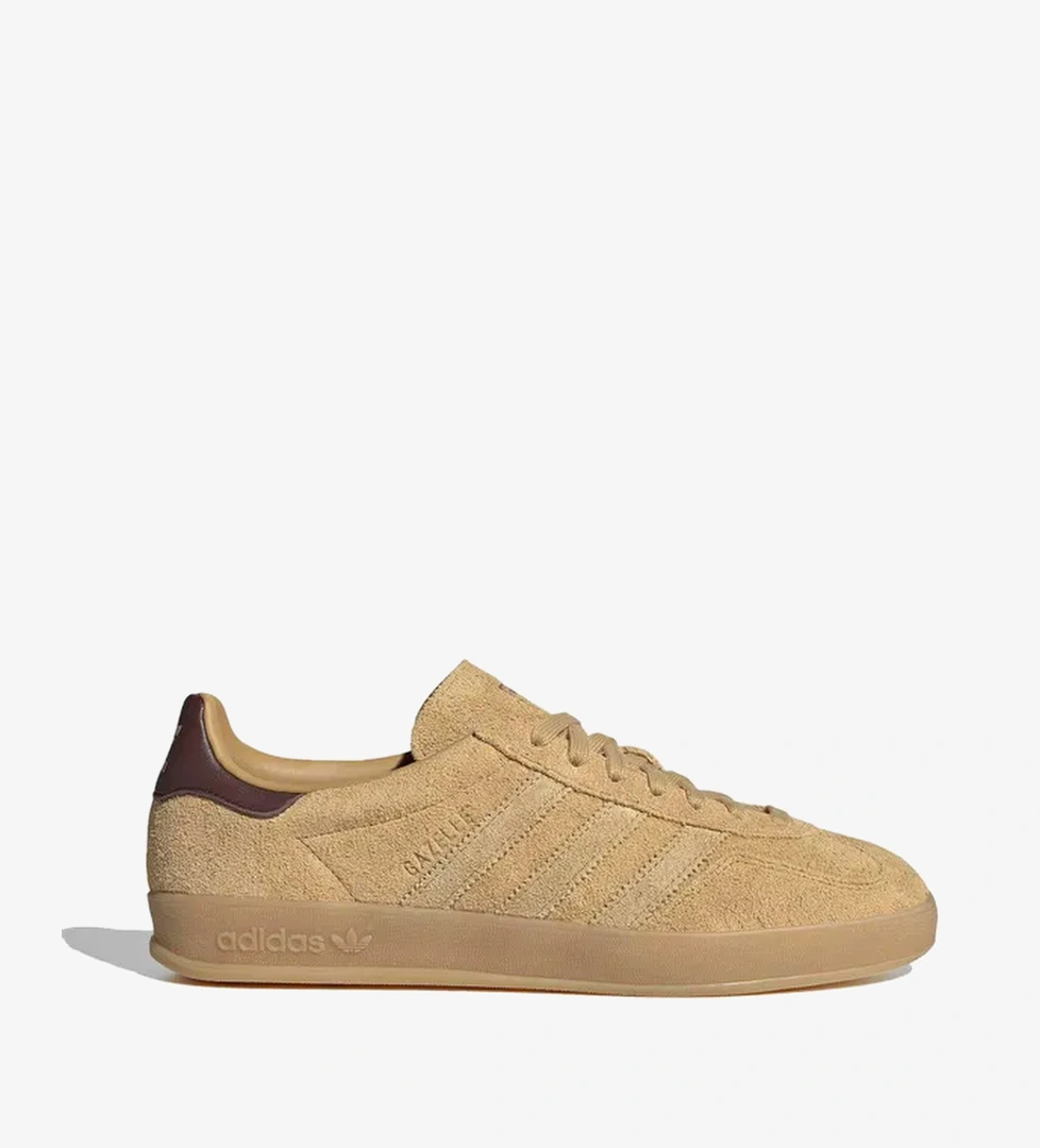 adidas Gazelle Indoor Erkek Bej Spor Ayakkabı - Görsel 1