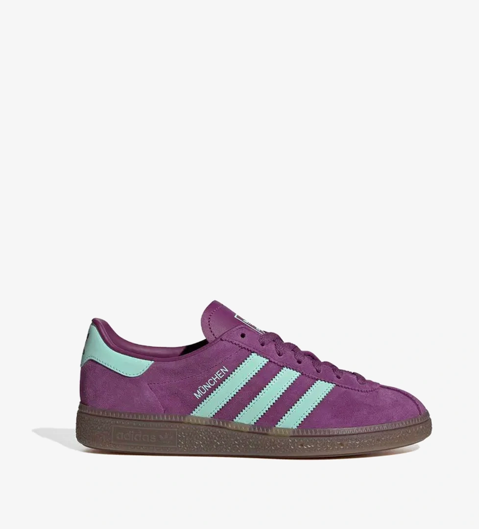 adidas Munchen Kadın Mor Spor Ayakkabı - Görsel 1