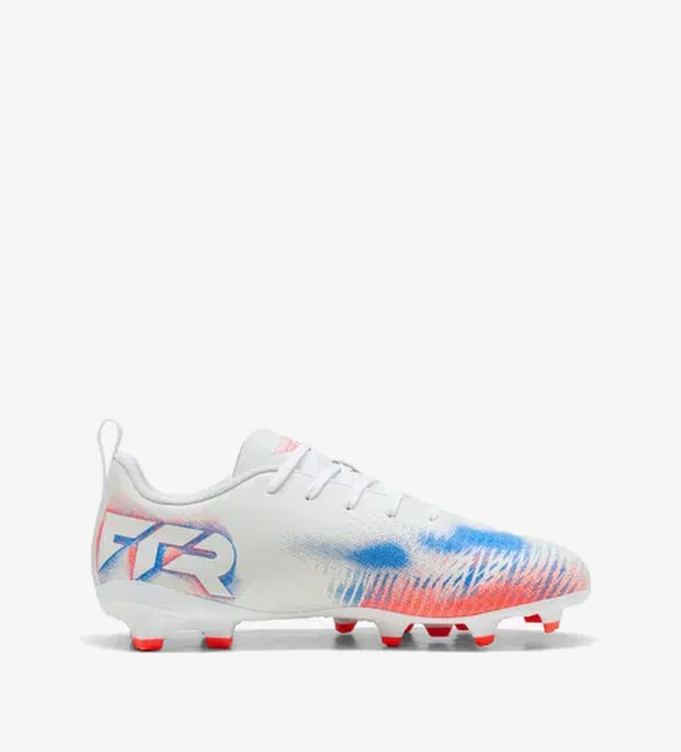 Puma Future 8 Play Fg-Ag Çocuk Beyaz Çim Saha Kramponu - Görsel 1