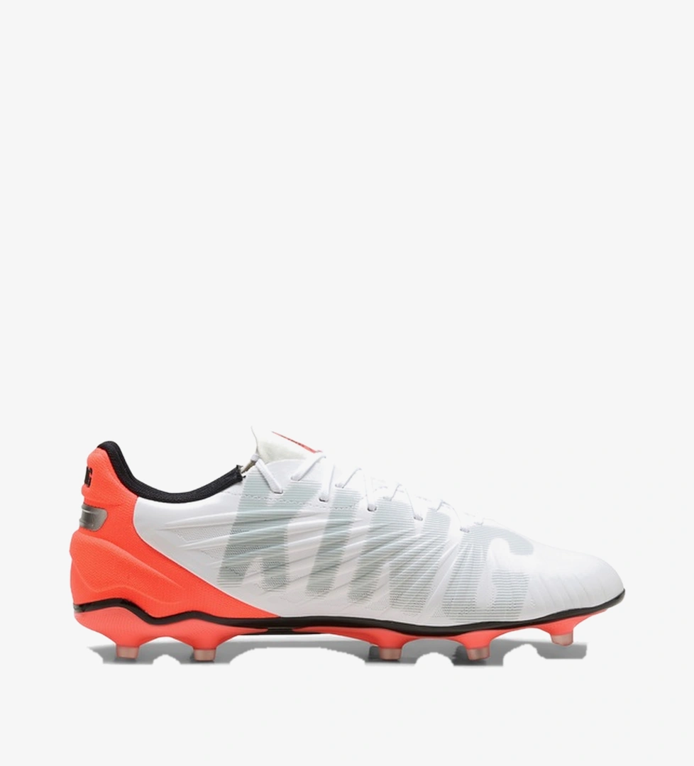 Puma King Match Fg-Ag Erkek Beyaz Çim Saha Kramponu