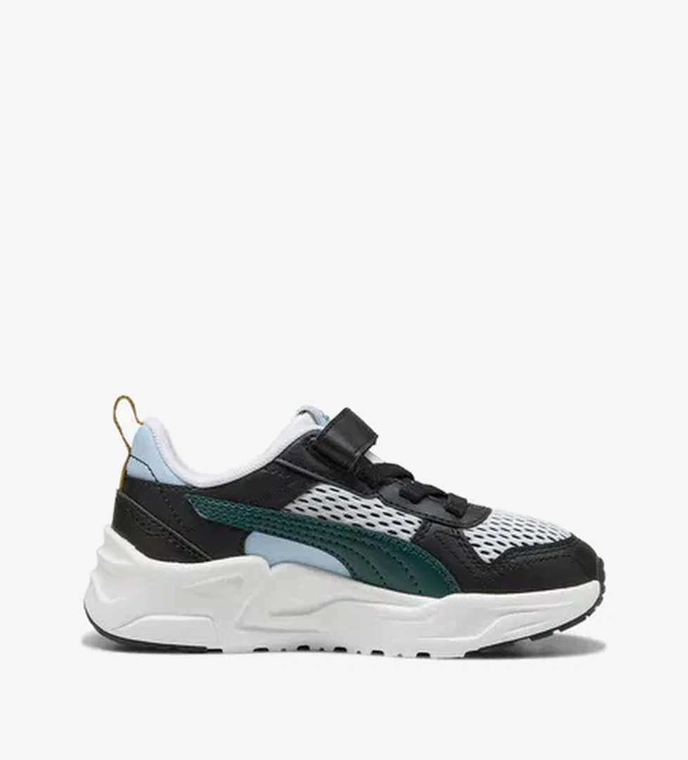 Puma Trinity 2 Lt Run Fun Ac+ Ps Çocuk Beyaz Spor Ayakkabı - Görsel 1