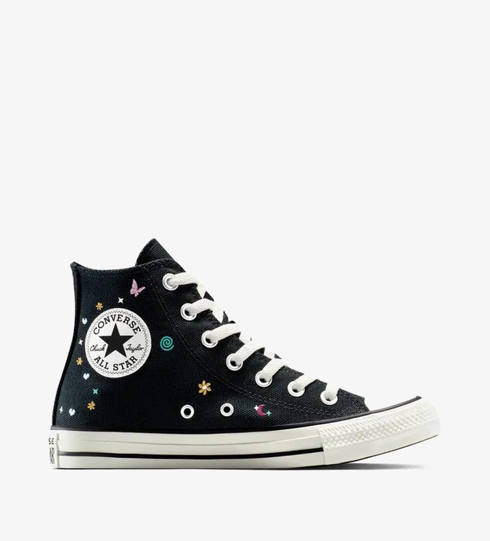Converse Chuck Taylor All Star Doodles Unisex Siyah Sneaker