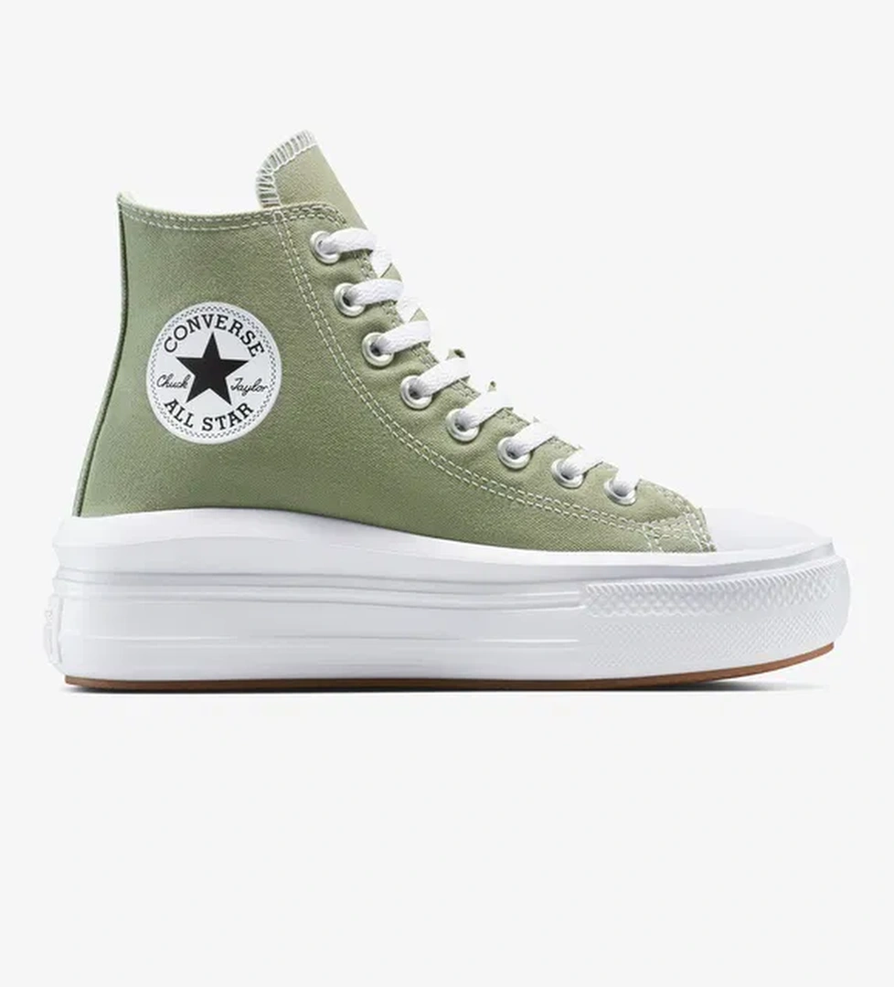 Converse Chuck Taylor All Star Move Platform Kadın Haki Sneaker