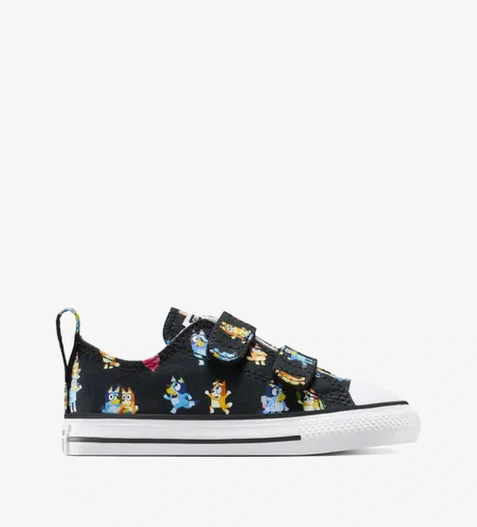 Converse x Bluey Chuck Taylor All Star 2V Bebek Siyah Sneaker - Görsel 1