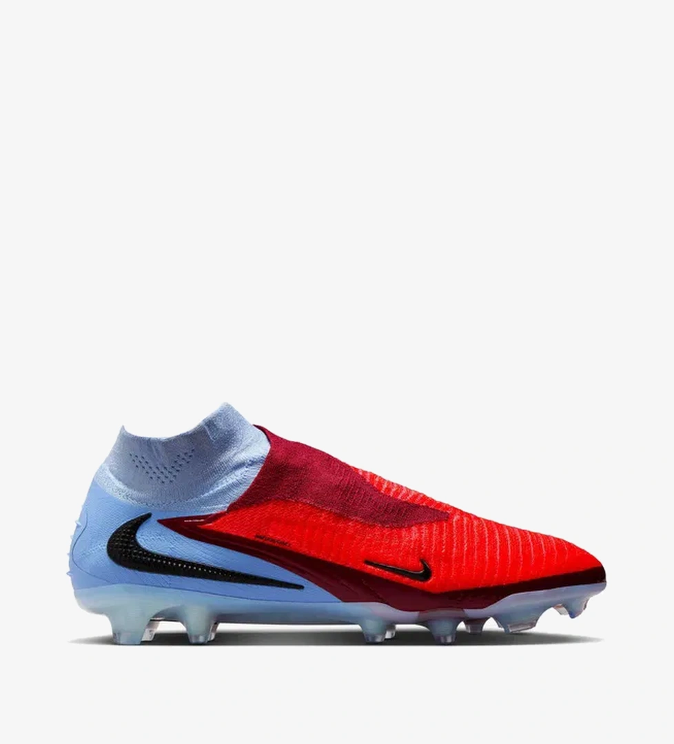 Nike Phantom 6 High Elite Erkek Mavi Çim Saha Kramponu