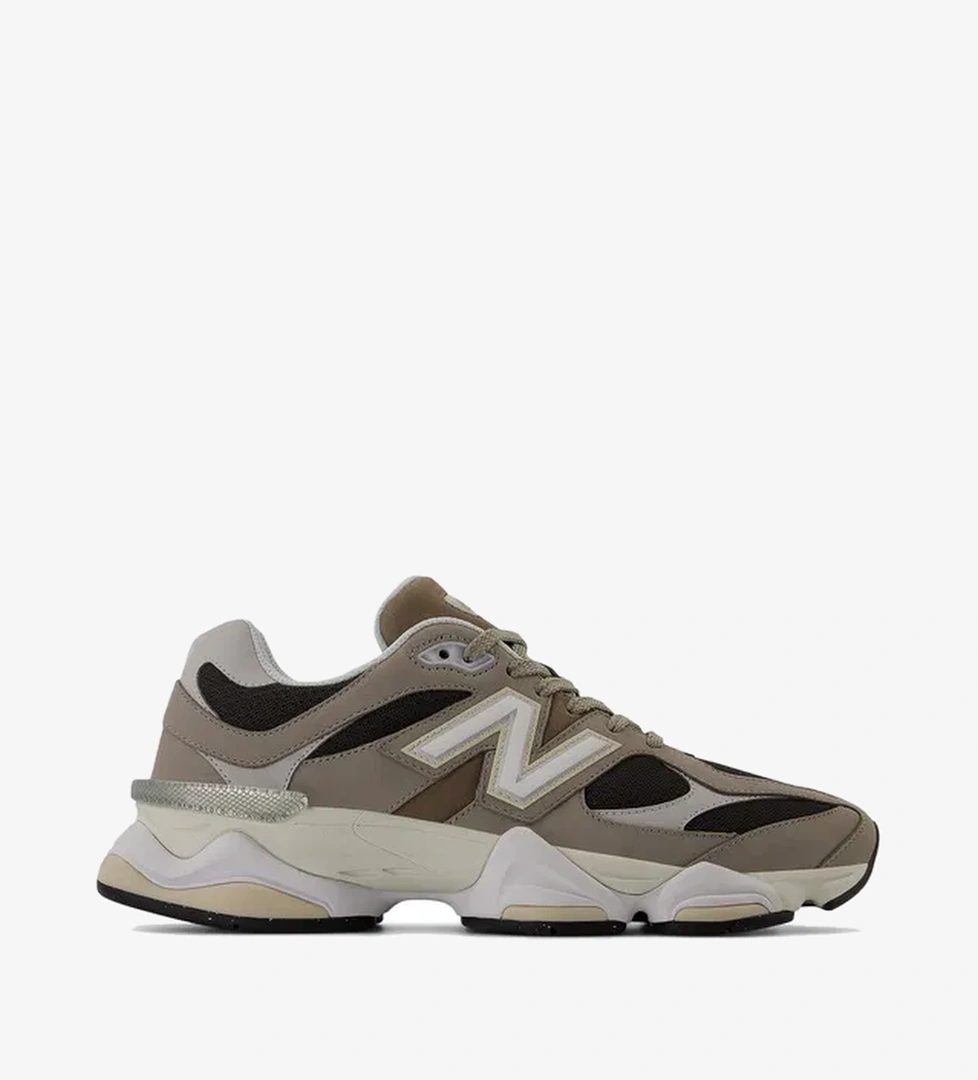 New Balance 9060 Lifestyle Kadın Kahverengi Spor Ayakkabı - Görsel 1