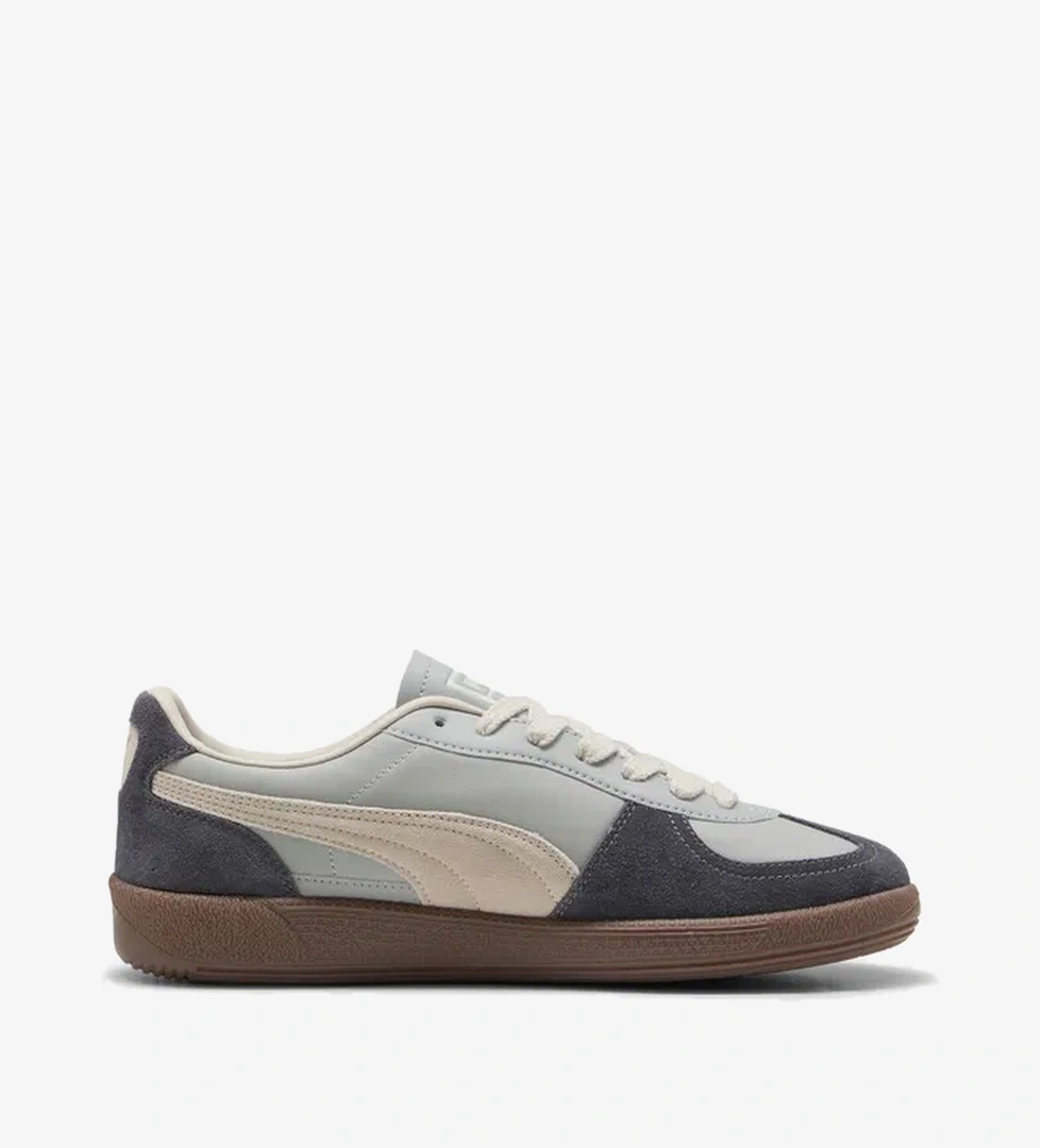 Puma Puma Palermo Leather Unisex Gri Spor Ayakkabı model görseli