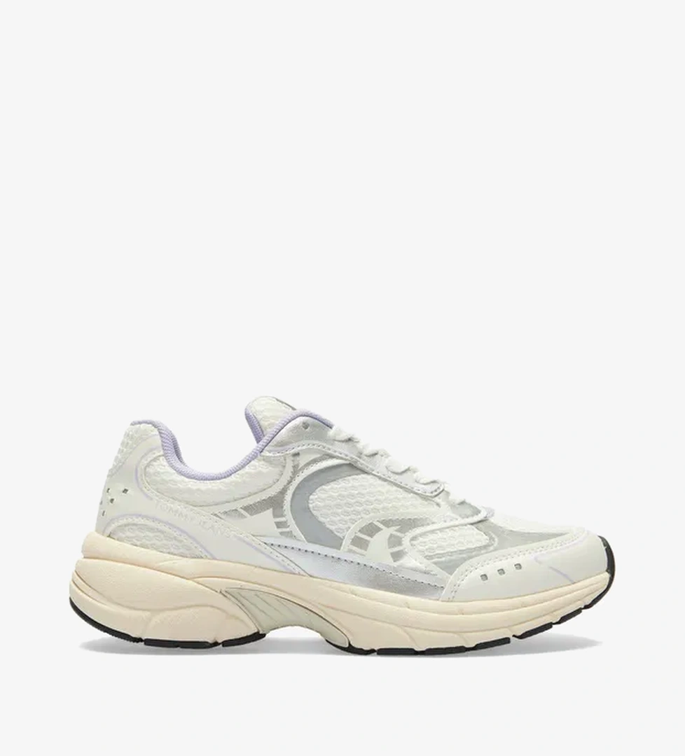 Tommy Hilfiger Logolu Kadın Beyaz Spor Ayakkabı