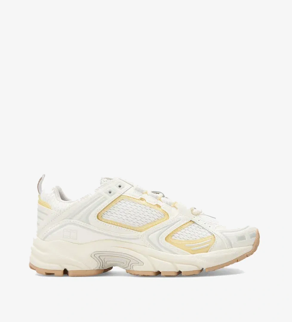 Tommy Hilfiger Fine Cleat Archive Runner Kadın Beyaz Spor Ayakkabı