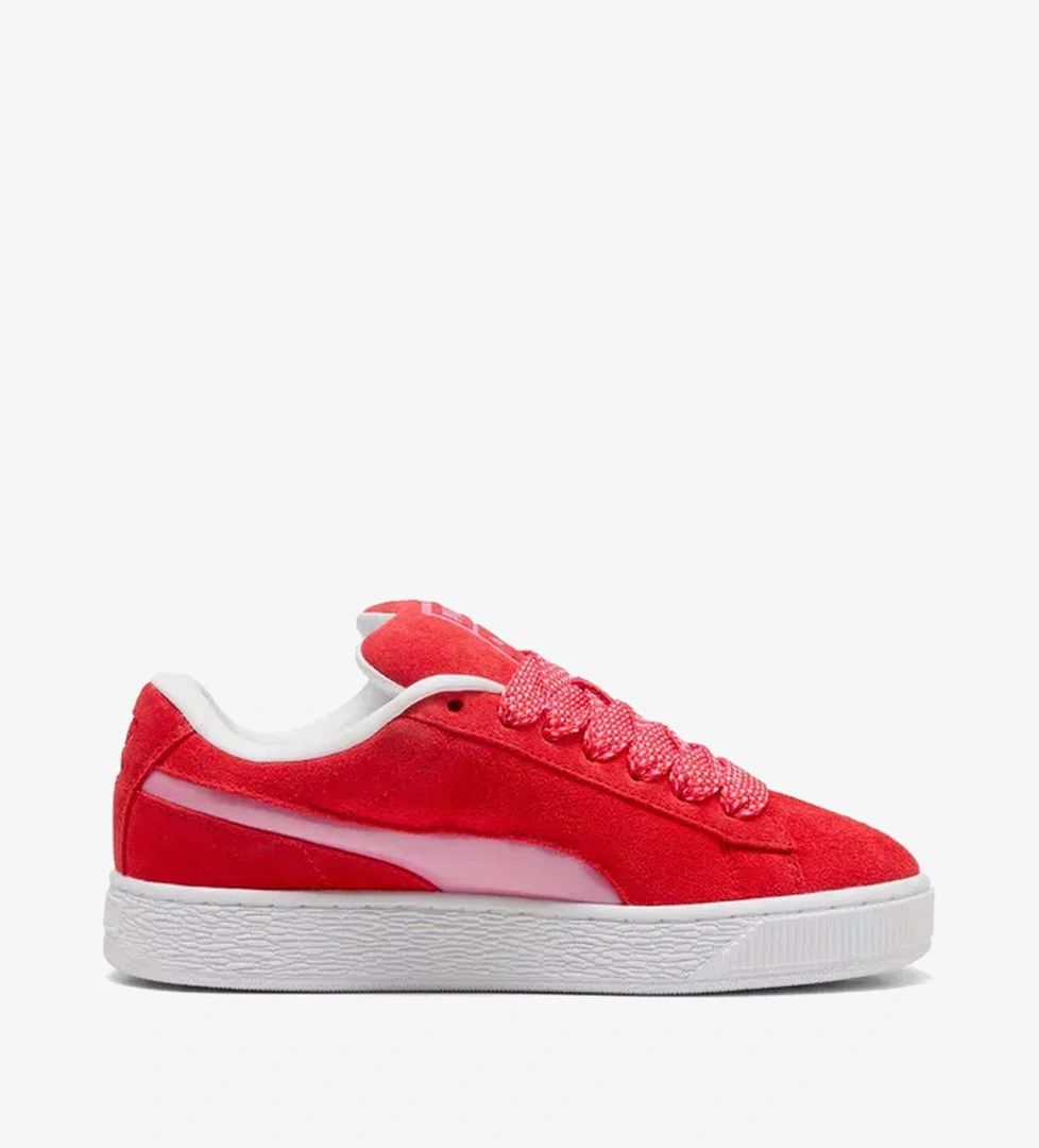 Puma Suede XL En Piste Kadın Kırmızı Spor Ayakkabı