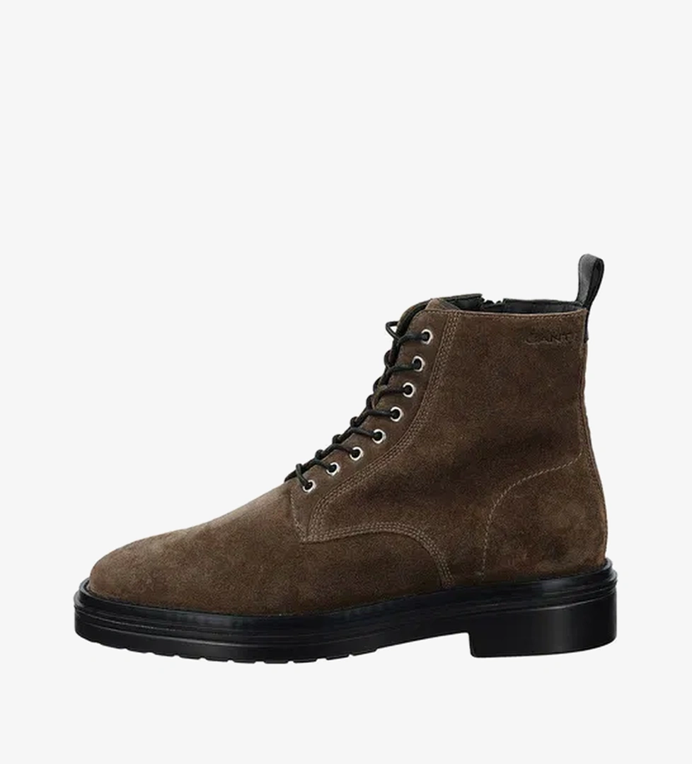 GANT Erkek Kahverengi Bağcıklı Süet Boggar Bot - Görsel 1