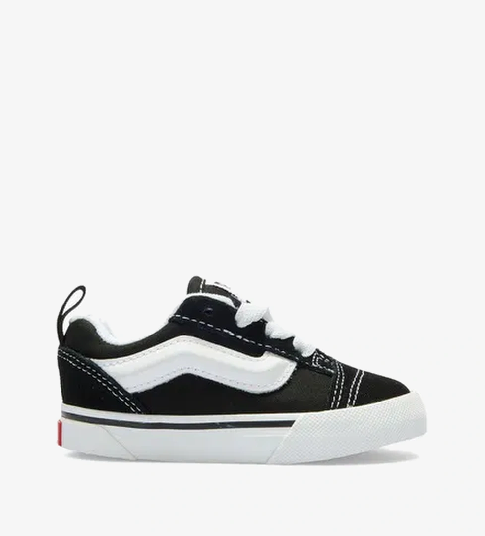 Vans Knu Skool Elastik Bağcıklı Bebek Siyah Spor Ayakkabı - Görsel 1
