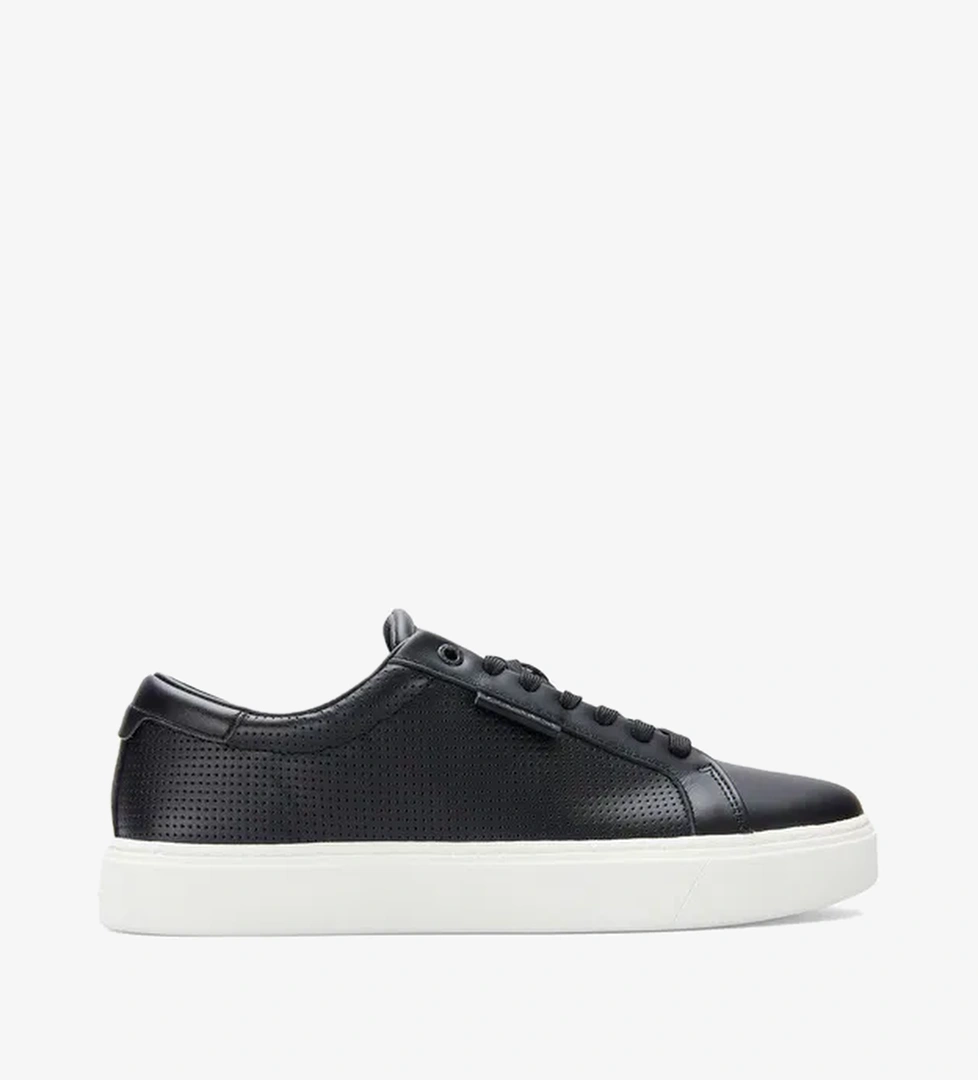 Calvin Klein Calvin Klein Clean Cup Low Lace Up Erkek Siyah Sneaker | Occasion Siyah - 1. görsel