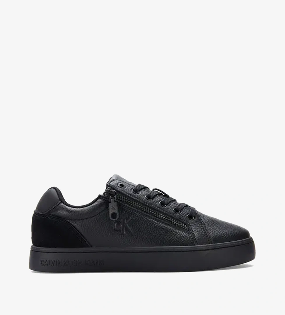 Calvin Klein Calvin Klein Classic Cupsole Zip Low Erkek Siyah Sneaker | Occasion Siyah - 1. görsel