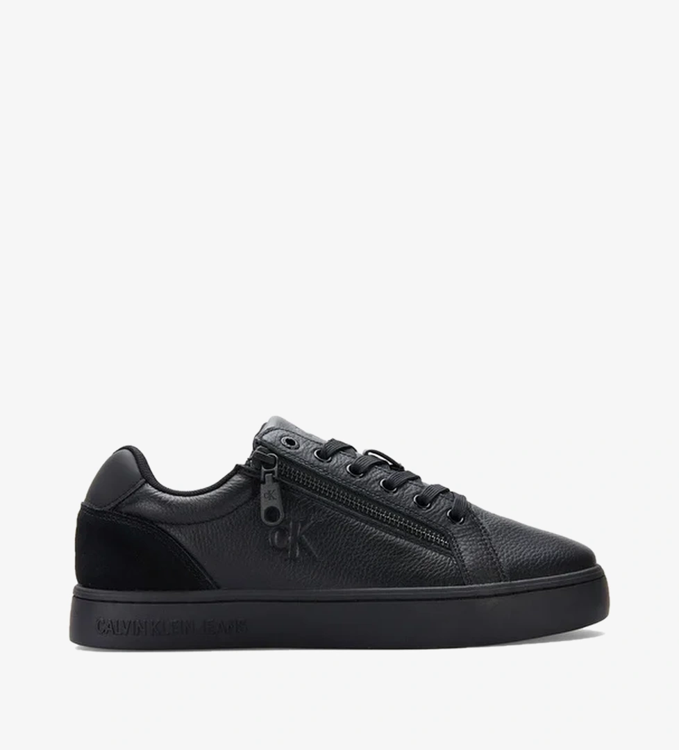 Calvin Klein Calvin Klein Classic Cupsole Zip Low Erkek Siyah Sneaker Occasion'da! Siyah - 1. görsel