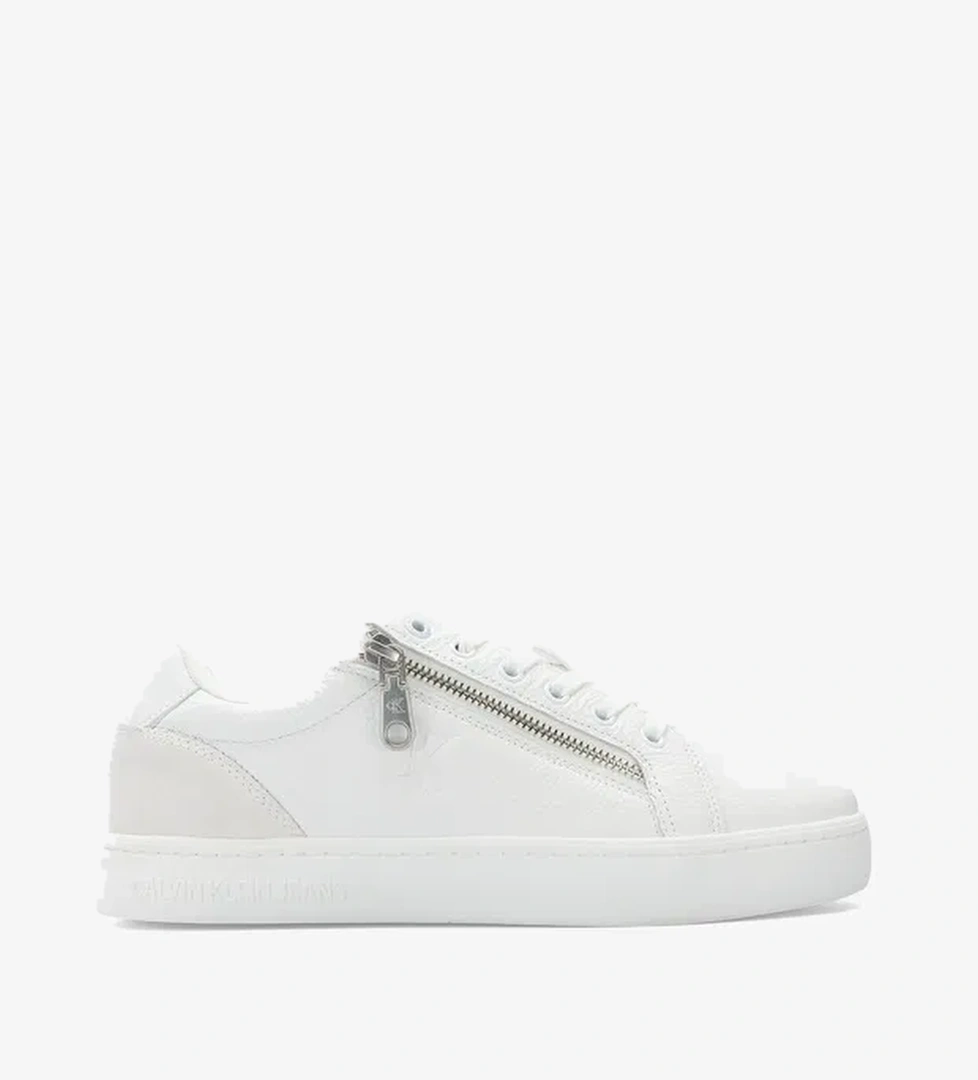 Calvin Klein Calvin Klein Classic Cupsole Zip Low In Erkek Beyaz Sneaker | Occasion Beyaz - 1. görsel
