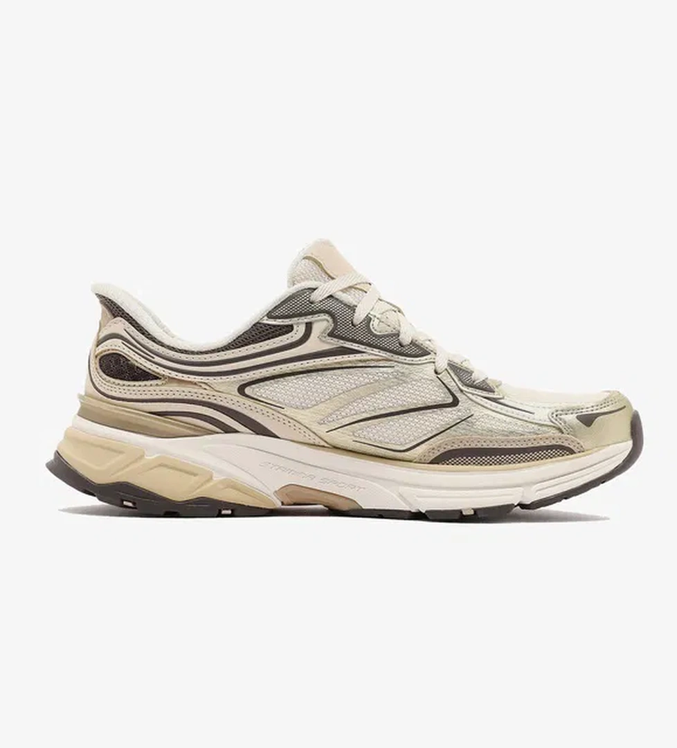 Skechers Stamina Sport Kadın Natürel/Gold Spor Ayakkabı - Görsel 1