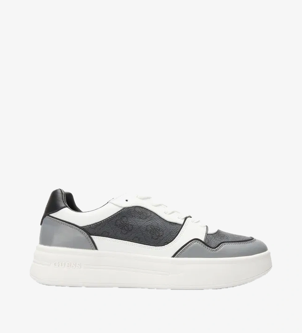 Guess Guess Winno Deri Erkek Gri Sneaker | Occasion Gri - 1. görsel